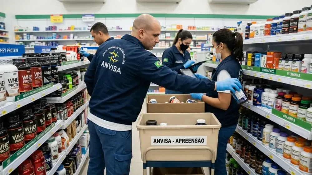 Anvisa recolhe todos os suplementos de fabricante por irregularidades