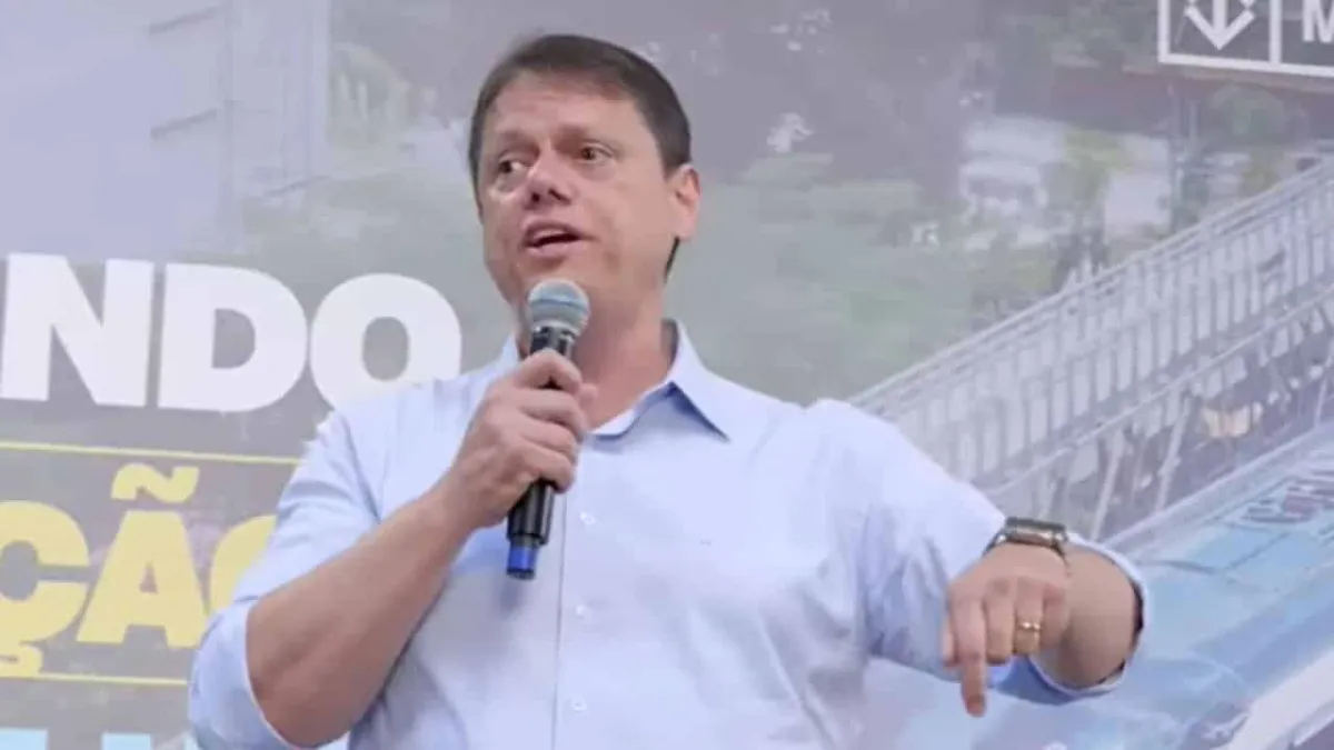 Tarcísio lança plano "Trilhas da Prosperidade" para reeleição em SP