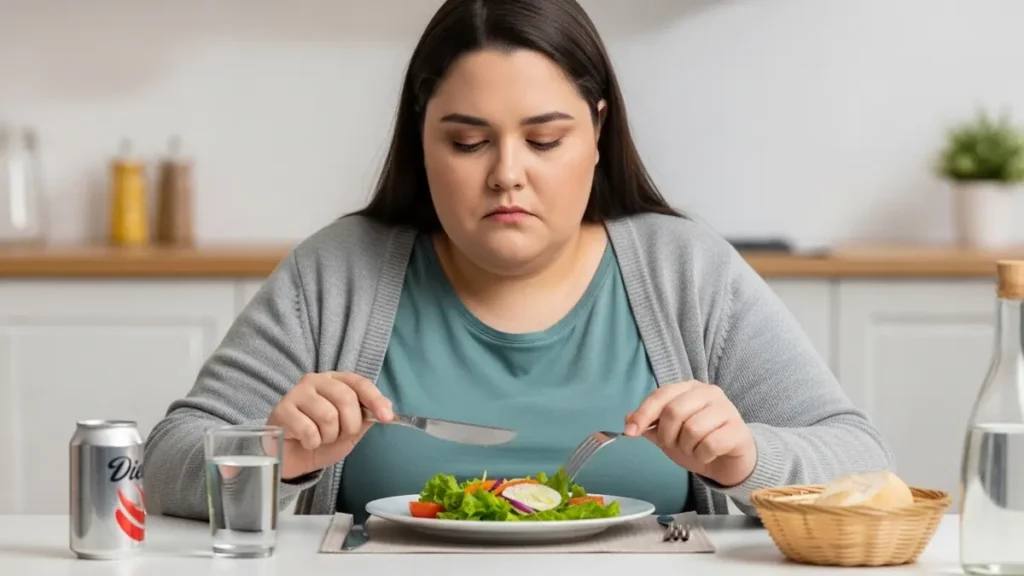 Dificuldade para emagrecer mesmo fazendo dieta