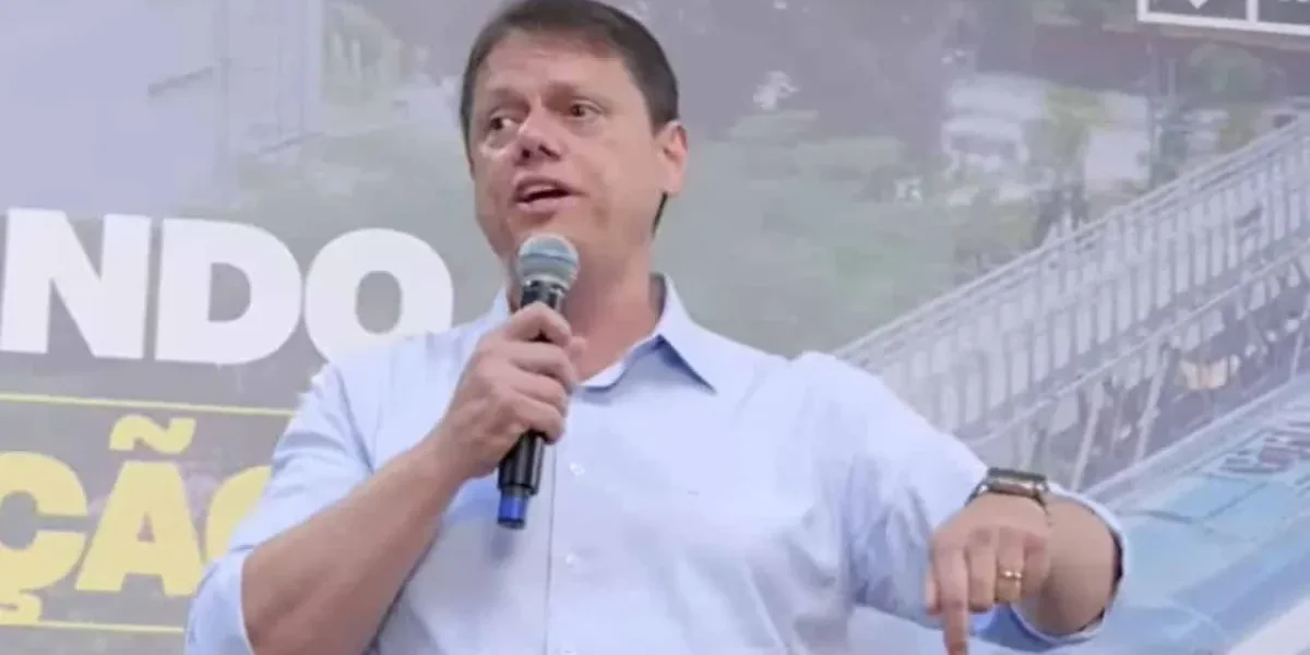 Tarcísio lança plano "Trilhas da Prosperidade" para reeleição em SP