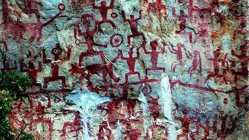 Pinturas de 2 mil anos podem ter sangue humano